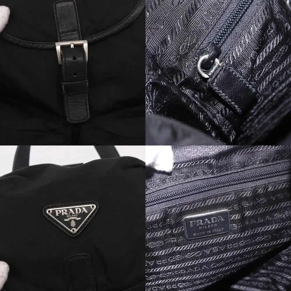 Prada Tessuto Backpack Black